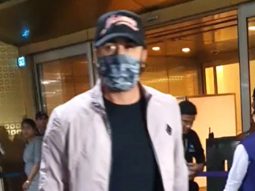 Ranbir Kapoor looks dapper as he gets papped at the airport