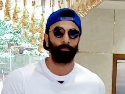 Ranbir Kapoor looks dapper as paps click him in the city