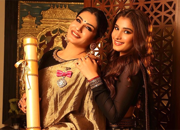 Raveena Tandon’s daughter is proud of her mother for winning the Padma Shri; says, “You deserve all the success”