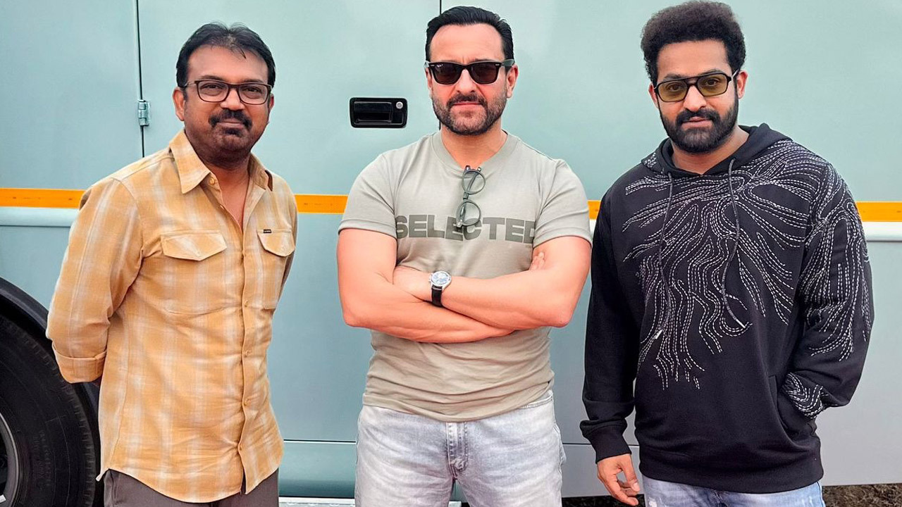 Saif Ali Khan joins Jr NTR for NTR 30; begins filming for the action drama