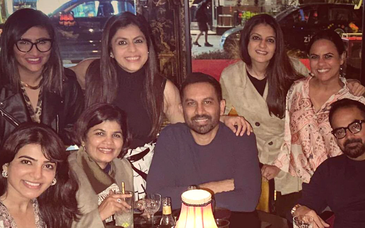 Samantha Ruth Prabhu spends a day exploring London with Citadel India makers Raj & DK, see photos : Bollywood News – Bollywood Hungama