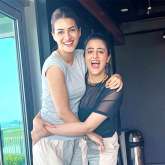 Kriti Sanon and Nupur Sanon tick off Skydiving from their bucket list; watch