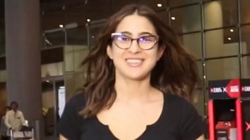 Sara Ali Khan slays in her all black outfit at the airport