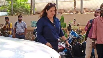 Shabina Khan reaches YRF to pay respects to Pamela Chopra