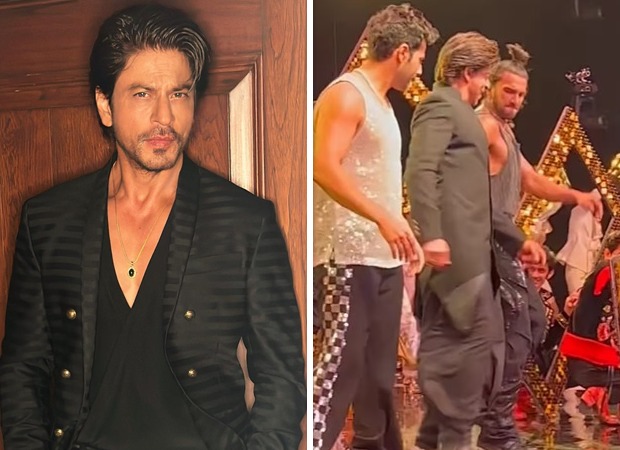 Shah Rukh Khan performs LIVE on Pathaan song; Varun Dhawan and Ranveer Singh join him on stage : Bollywood News