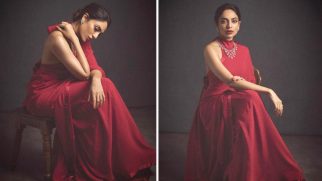 Sobhita Dhulipala puts us in awe with her stunning red saree as she attends the opening of Sabyasachi’s store in Mumbai