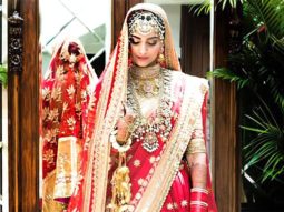 Sonam Kapoor Ahuja’s wedding lehenga gets displayed at NMACC in Mumbai