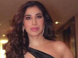Sophie Choudry, just being a boss lady in this black dress!