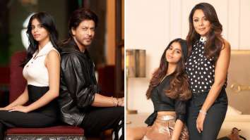 Suhana Khan brings her A-game as she poses with Shah Rukh Khan and Gauri Khan for latter’s coffee table book