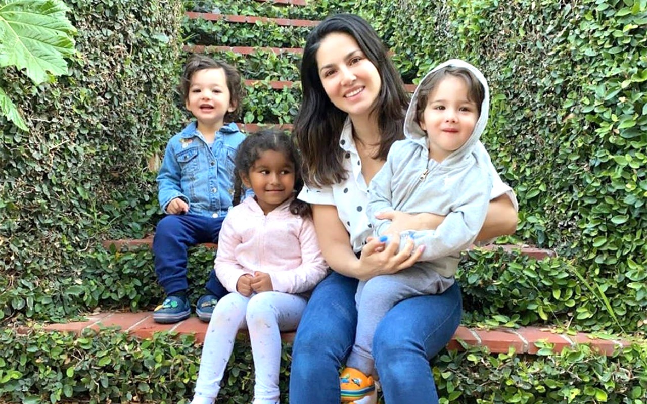 Sunny Leone reveals she did not plan “motherhood for three children”; says, “We were maybe ready for one thing at a time”