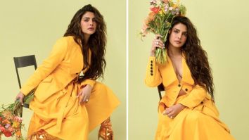 Sunshine personified! Priyanka Chopra brings a burst of colour in her stunning yellow skirt suit