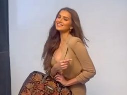 Tara Sutaria looks super chic in this BTS video from a shoot