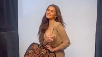 Tara Sutaria looks super chic in this BTS video from a shoot