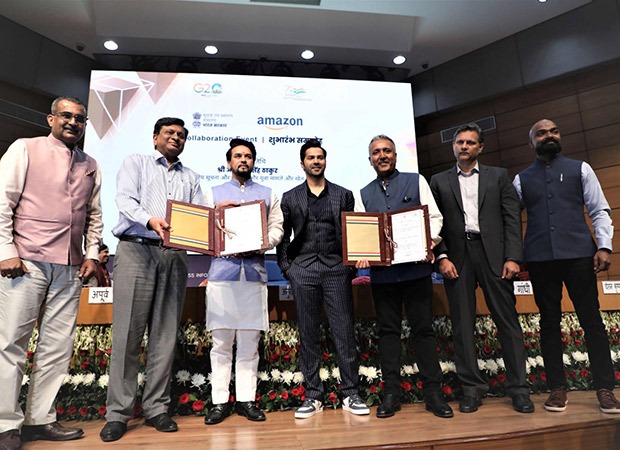 Varun Dhawan represents Amazon India as streaming giant joins hands with MIB to boost India's creative economy