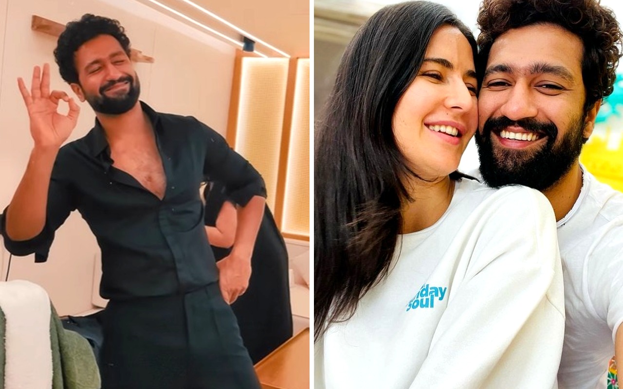 Vicky Kaushal dances to Punjabi music in latest video; wife Katrina Kaif can't resist showing some love on Instagram Story