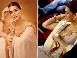Adipurush Trailer Launch: Kriti Sanon gets a lot of love from fans for being humble as a video of her sitting on the ground goes viral