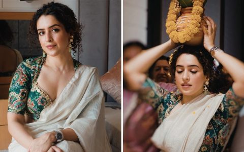 Hailing from a North Indian background, Sanya Malhotra is taking