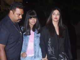 Aishwarya Rai poses with fans as she gets clicked at the airport with Aaradhya