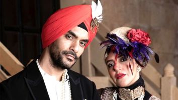 Angad Bedi demands ‘Padma Shri’ on his fifth wedding anniversary with Neha Dhupia