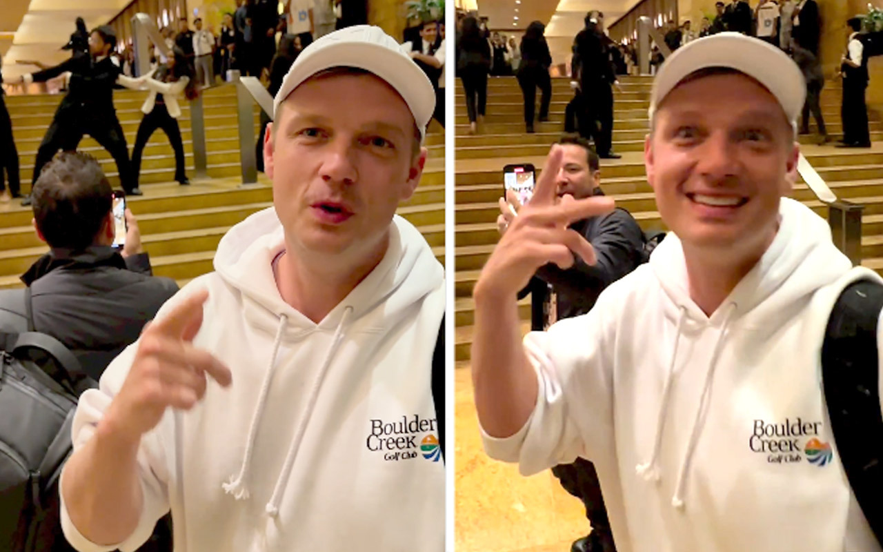 Backstreet Boys receive Bollywood style welcome in Mumbai; Nick Carter says, “This is the first time I’ve seen this in my career” 