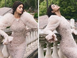 Cannes 2023: Diana Penty takes centre stage in an embellished beige dress with unique finish