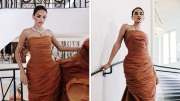 Cannes 2023: Diipa Khosla is a vision of glamour in draped rust gown