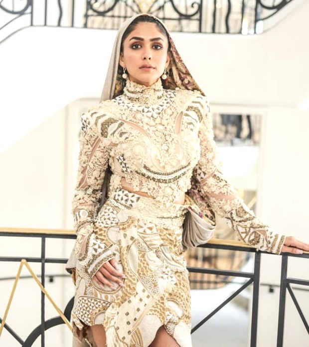 Cannes 2023: Mrunal Thakur turns heads at Cannes with her captivating asymmetrical skirt and hooded top ensemble