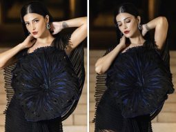 Cannes 2023: Shruti Haasan blooms in a sheer look and with an oversized flower