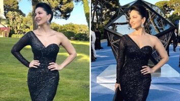 Cannes 2023: Sunny Leone is a dazzling vision in black blingy off-shoulder gown, radiating elegance at the Amfar Gala