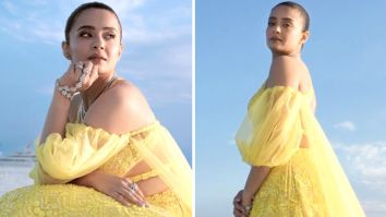 Cannes 2023: Surveen Chawla illuminates the French Riviera in a neon yellow lehenga worth Rs.1.78 lakh