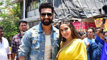 Dhamaakedaar entry! Vicky Kaushal & Sara Ali Khan arrive for Zara Hatke Zara Bach ke trailer launch