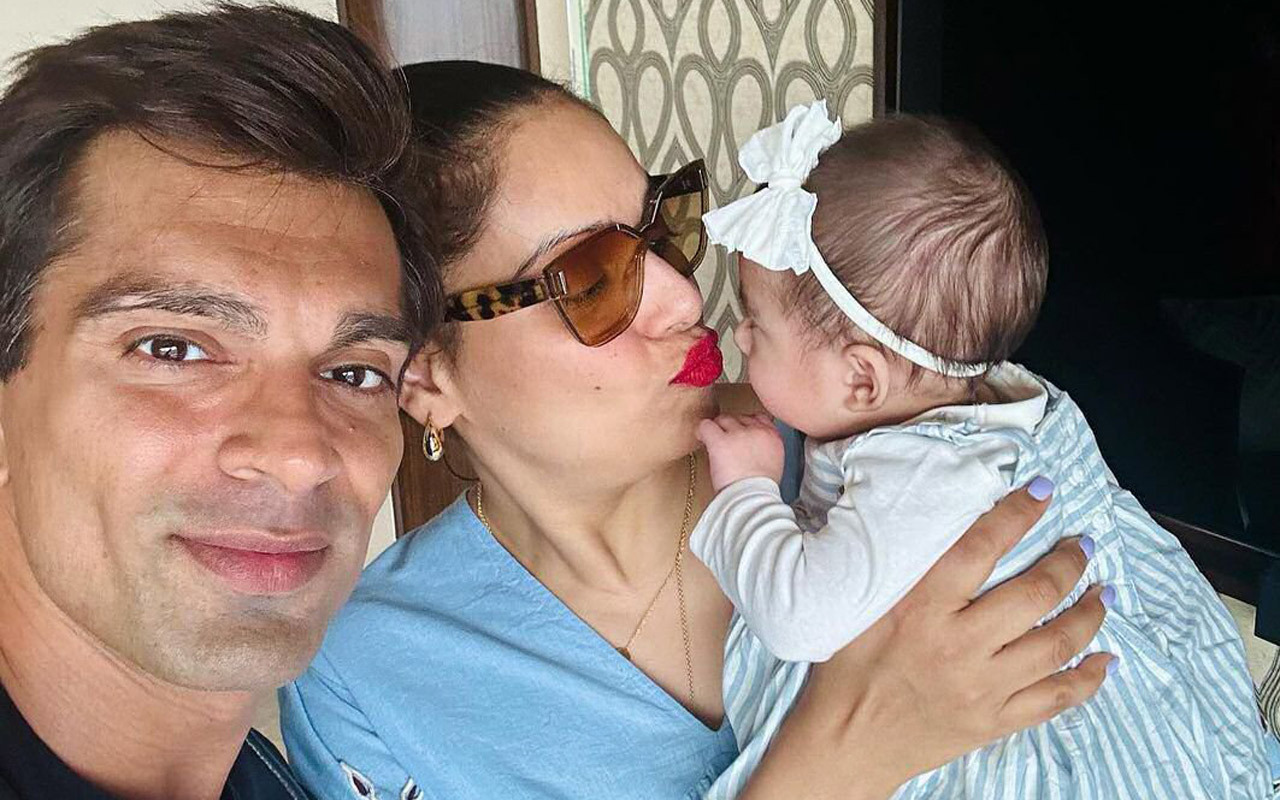 Bipasha Basu shares an endearing family photo daughter Devi and Karan Singh Grover; see picture