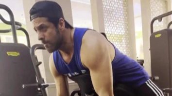 Fardeen Khan activates his intense workout mode