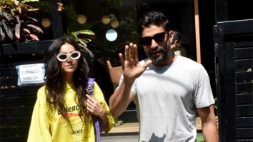 Farhan Akhtar & Shibani Dandekar get clicked by paps post lunch at Mizu