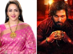 Hema Malini lauds Allu Arjun’s look and performance in Pushpa: The Rise; says, “Hamare Hindi film heroes thodi na aisa dikhenge”