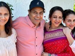 Hema Malini shares throwback photos with Dharmendra on their 43rd marriage anniversary; daughter Esha Deol shares a heartfelt post