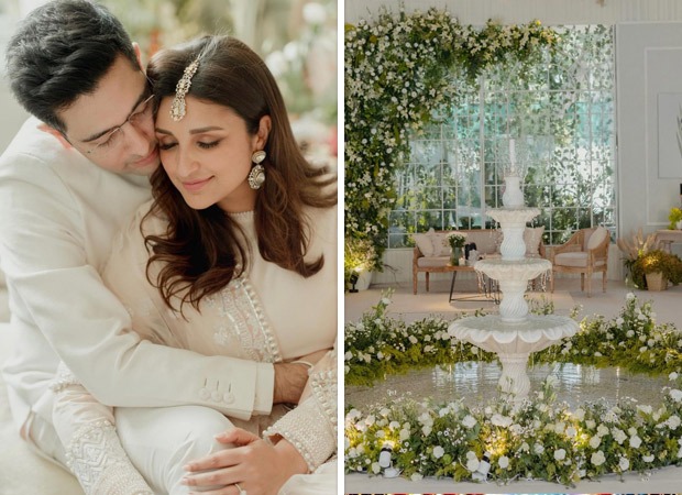 Inside Parineeti Chopra and Raghav Chadha’s engagement: Designer shares NEW photos of their ivory-white themed ceremony 