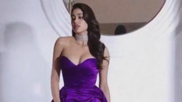 Janhvi Kapoor looks ethereal in beautiful purple gown