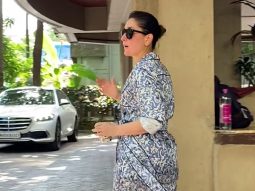 Kareena Kapoor Khan gets clicked by paps in a blue co-ord