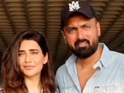 Karishma Tanna and husband Varun Bangera get clicked by paps at the airport