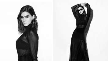 Kriti Sanon shines like a star in YSL’s ethereal black sheer gown, taking center stage at the award event with her captivating elegance
