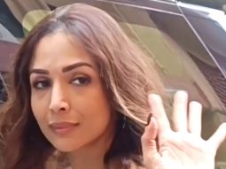 Malaika Arora poses for paps as she gets clicked in the city