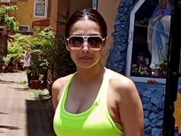 Neon Queen! Malaika Arora gets clicked outside her gym
