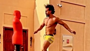 Now that’s a powerful kick! Tiger Shroff