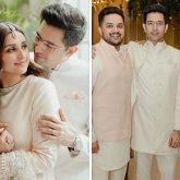 Parineeti Chopra's brothers, Shivang and Sahaj, strike a pose with Raghav Chadha; actress praises them as the “Best boys in the world”