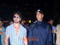 Photos: Akshay Kumar, Tiger Shroff, Alaya F and others snapped at the airport