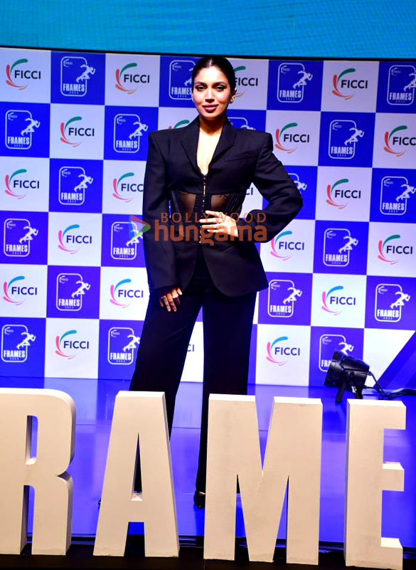 photos bhumi pednekar snapped attending ficci frames 2023 6