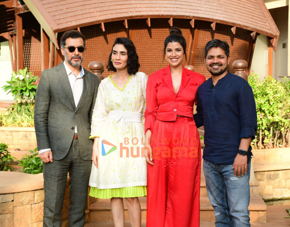 Photos: Cast of School of Lies snapped during promotions at JW Mariott in Juhu
