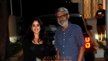 Photos: Janhvi Kapoor and Nitesh Tiwari snapped in Mumbai
