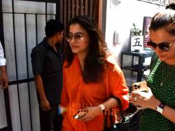 Photos: Kajol snapped at Bandra
